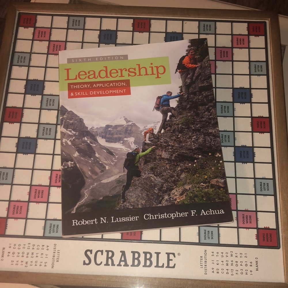Leadership Theory, Application, & Skill Development ISBN# 9771285866352